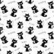 Fabric 39089 | ZWARIOWANE KOTY / crazy cats