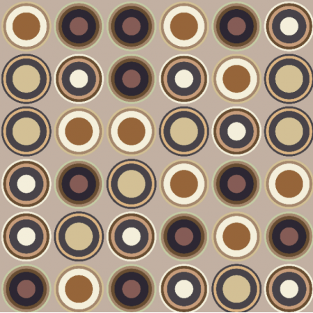 39880 | earth tone Circles on tan brown