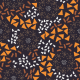 Fabric 39881 | swirling nocturnal butterflies and moths