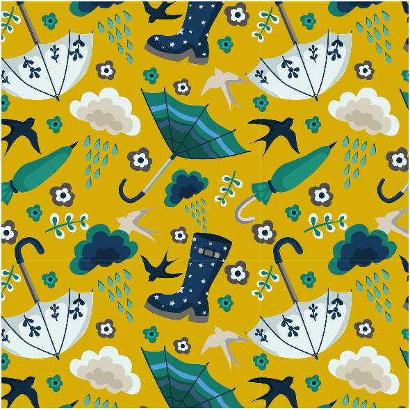 Fabric 39954 | RAIN, RAIN GO AWAY