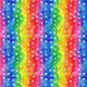 Fabric 40579 | Teczowe gwiazdki male