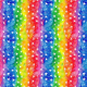 Fabric 40579 | Teczowe gwiazdki male