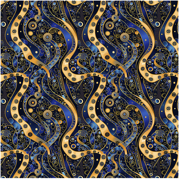 Fabric 40592 | Inspirowane Klimtem 3 male