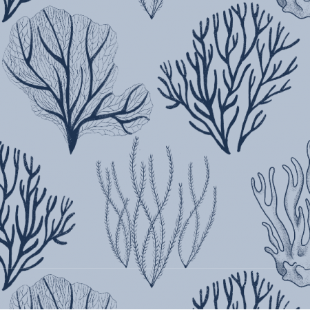 Fabric 40685 | rafa koralowa