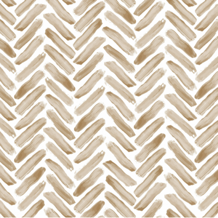 Fabric 40768 | hand drawn herringbone in honey brown