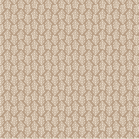 Fabric 40773 | branches in vertical lines on pastel brown