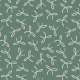 Fabric 40780 | white bows on smokey green