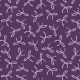 Fabric 40781 | lilac bows on dark violet