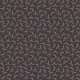 Tkanina 40785 | orange bows on black