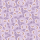 Fabric 40792 | funny rainbows on lilac