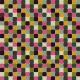 Tkanina 40796 | colorful checkerboard