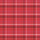 Tkanina 40798 | bright red checkered plaid