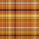 Fabric 40799 | bright yellow-brown checkered plaid