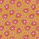 Fabric 40804 | red flowers on yellow