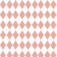 Fabric 40810 | harlequin in peach fuzz pink on white