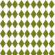 Tkanina 40812 | harlequin in olive green on white