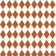 Tkanina 40813 | harlequin in brown on white