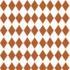 Tkanina 40813 | harlequin in brown on white