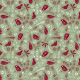 Fabric 40823 | christmas birds on green