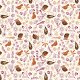Fabric 40825 | christmas birds on white