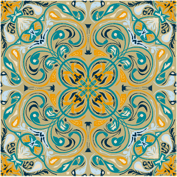 Tkanina 40829 | AZULEJOS PORTUGUASES 003