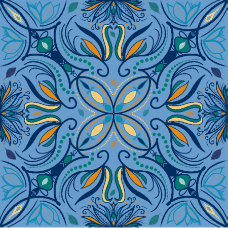 Fabric 40836 | AZULEJOS PORTUGUASES 001 C