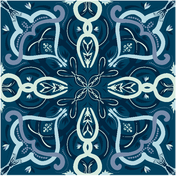 Tkanina 40850 | AZULEJOS PORTUGUASES 010 A