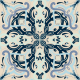 Tkanina 40853 | AZULEJOS PORTUGUASES 010 C