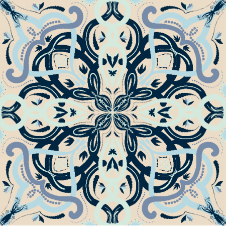 Fabric 40853 | AZULEJOS PORTUGUASES 010 C