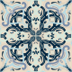 Tkanina 40853 | AZULEJOS PORTUGUASES 010 C