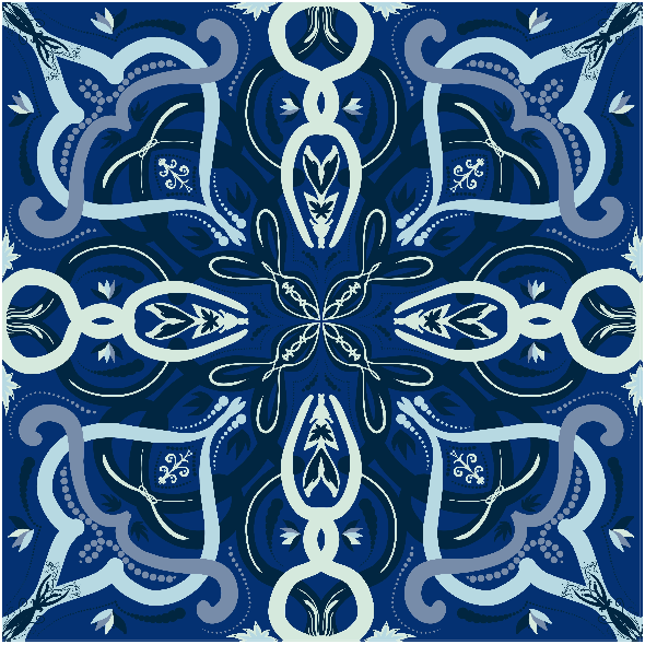 Fabric 40854 | AZULEJOS PORTUGUASES 010 D