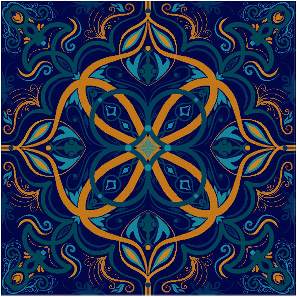 Fabric 40861 | AZULEJOS PORTUGUASES 008 A