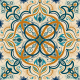 Tkanina 40863 | AZULEJOS PORTUGUASES 008 C