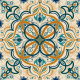 Tkanina 40863 | AZULEJOS PORTUGUASES 008 C