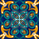 Tkanina 40897 | AZULEJOS PORTUGUASES 012 B
