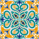 Tkanina 40900 | AZULEJOS PORTUGUASES 012 F