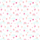 Fabric 41667 | Balloons white 