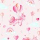 Tkanina 41670 | Dreamland of unicorns