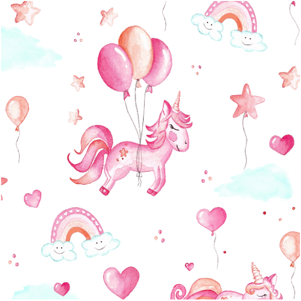 Fabric 41671 | Dreamland of unicorns