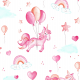 Fabric 41671 | Dreamland of unicorns