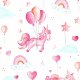 Tkanina 41671 | Dreamland of unicorns