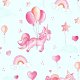 Fabric 41672 | Dreamland of unicorns