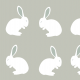 Tkanina 4296 | Rabbits