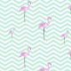 Fabric 4304 | Flamingi na pasach