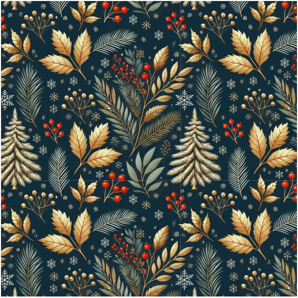 Fabric 41980 | swiateczne  lux - male