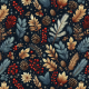 Fabric 41982 | swiateczne floral male