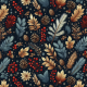 Fabric 41982 | swiateczne floral male
