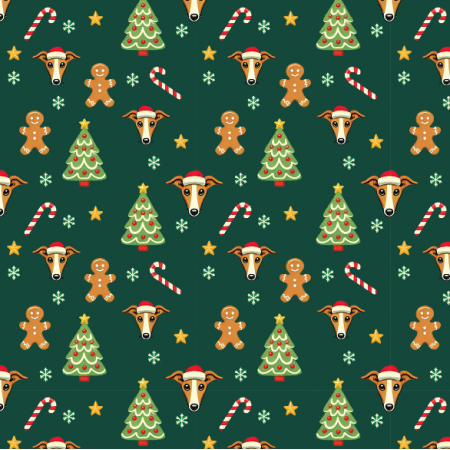 41987 | Merry Whippet Christmas 4 small