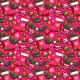 Tkanina 41990 | Swiateczne hot pink small