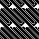 Fabric 42022 | Black and white geometry